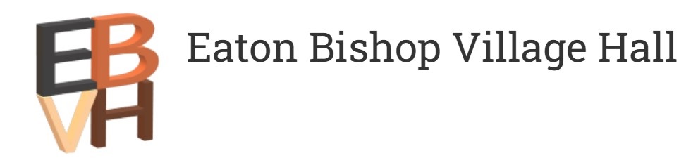 Eaton Bishop Village Hall Community News and Events